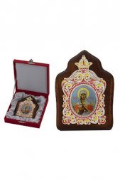 Икона Татьяна Мученица серебро 999 проба 38 на 48 мм