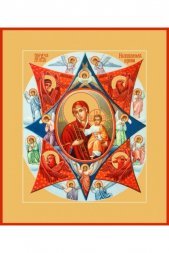 Икона Божья Матерь Неопалимая Купина