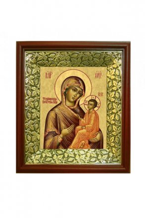 Икона Божья Матерь Тихвинская (21х24 см)