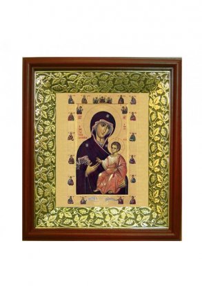 Икона Божья Матерь Иверская (26,5*29,7 см)