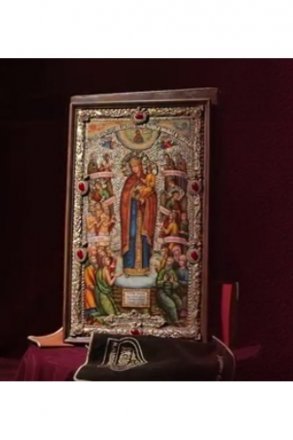 Икона Божья Матерь Всех скорбящих радость (70*40 см)