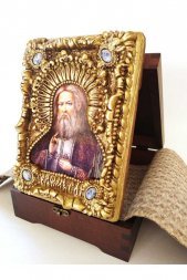 Икона Серафим Саровский Святой 19*14 см
