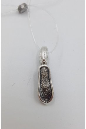 Тапочек Спиридона Тримифунтского серебряный с чернением