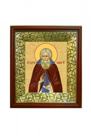 Икона Сергий Радонежский (26,5*29,7 см)