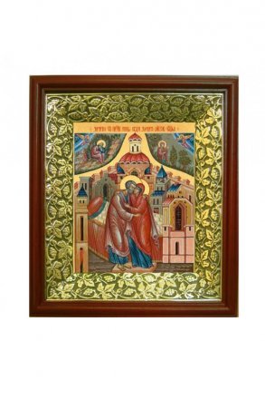 Икона Зачатие Богородицы (26,5*29,7 см)