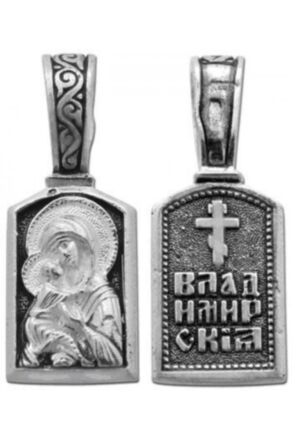 Нательная иконка Богородица Владимирская