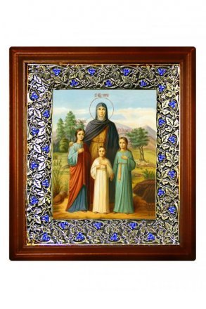Икона Вера, Надежда, Любовь и мать их София (26,5*29,7 см)