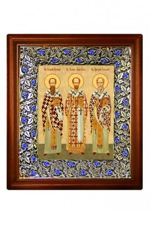 Икона Три Святителя (26,5*29,7 см)