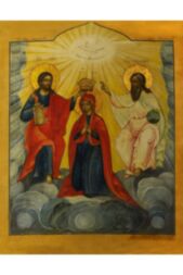Икона Коронование Богоматери (копия старинной)