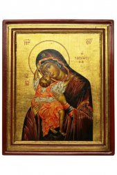 Икона Божья Матерь Взыграние писаная