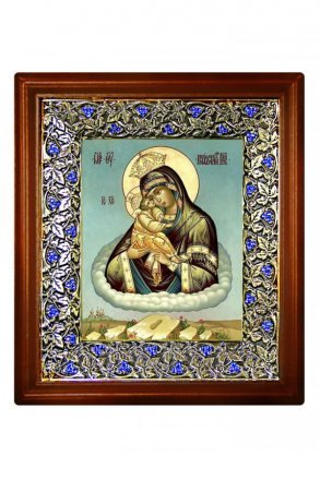 Икона Божья Матерь Почаевская (26,5*29,7 см)