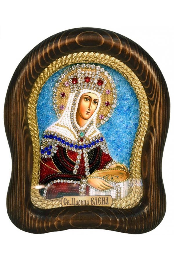 Икона Елена царица святая из бисера купить в интернет-магазине ...
