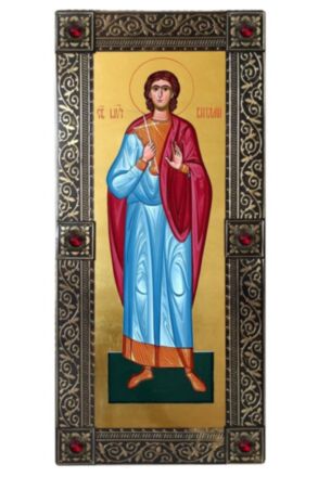 Икона Виталий Мученик ростовая мерная