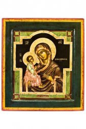 Икона Божья Матерь Иерусалимская писаная