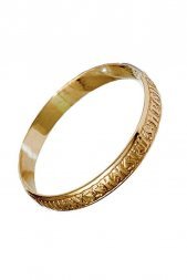 Кольцо обручальное золотое простое