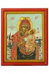 Икона Божья Матерь Одигитрия писаная