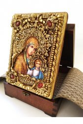 Икона Божья Матерь Казанская 19*14 см