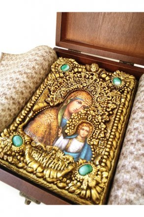 Икона Божья Матерь Казанская 19*14 см