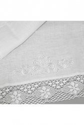 Рушник венчальный Белый орнамент