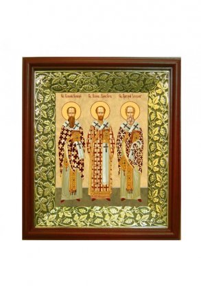 Икона Три Святителя (21*24 см)