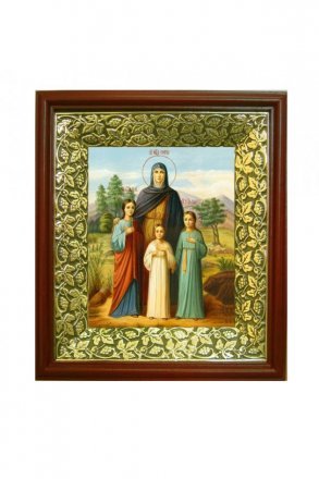 Икона Вера, Надежда, Любовь и мать их София (26,5*29,7 см)