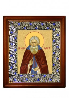 Икона Сергий Радонежский (26,5*29,7 см)