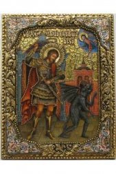 Икона Никита Мученик (32*25 см)