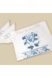Венчальный набор Синие цветы