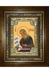 Икона Иеремия пророк, 18x24 см, со стразами, в деревянном киоте