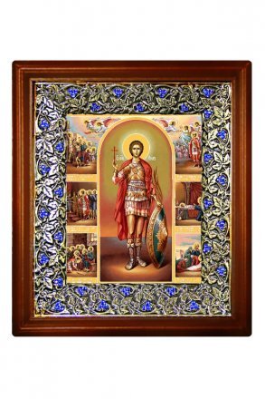 Икона Святой мученик Уар (21*24 см)