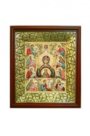 Икона Божьей Матери Знамение Курская-Коренная (26,5*29,7 см)