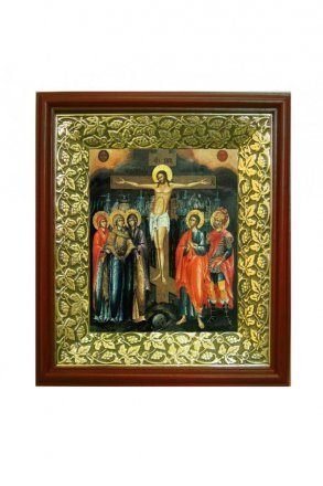 Икона Распятие Иисуса Христа (26,5*29,7 см)