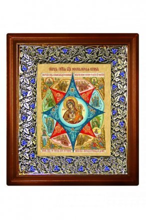 Икона Божья Матерь Неопалимая Купина (26,5*29,7 см)