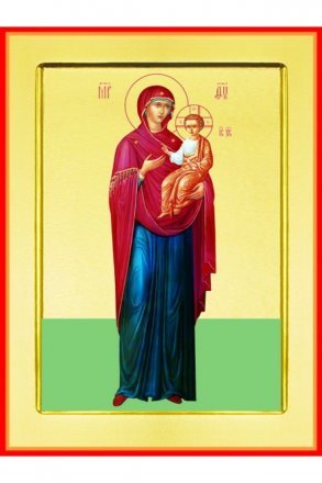 Икона Божьей Матери Одигитрия ростовая