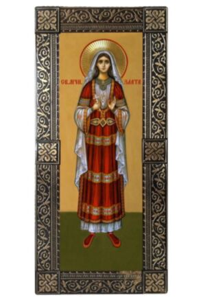 Икона Злата (Хриса) ростовая мерная
