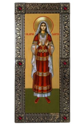 Икона Злата (Хриса) ростовая мерная