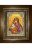Икона Богородица Акафистная, 18x24 см, со стразами, в деревянном киоте