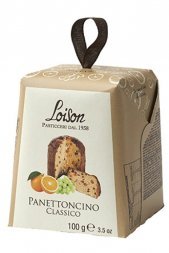 Пасхальный кулич Loison Pannetoncino Classico с апельсиновыми цукатами и изюмом 100 гр