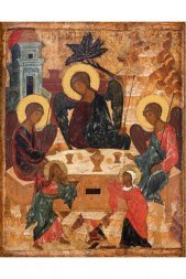 Икона Святая Троица с Авраамом и Сарой