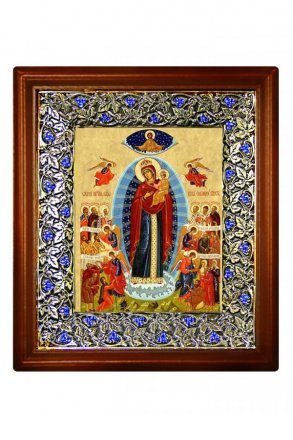 Икона Божией Матери Всех Скорбящих Радость (21*24 см)