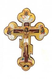 Крест православный фигурный восьмиконечный рукописный