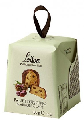 Пасхальный кулич Loison Pannetoncino Marron Glace с засахаренным каштаном 100 гр