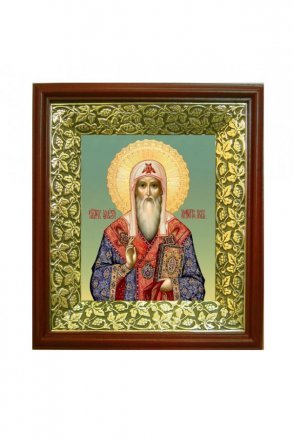 Икона Алексий митрополит Московский (26,5*29,7 см)