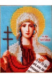 Схема для вышивания бисером иконы Татьяна Великомученица