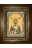 Икона Павлин Милостивый, 18x24 см, со стразами, в деревянном киоте